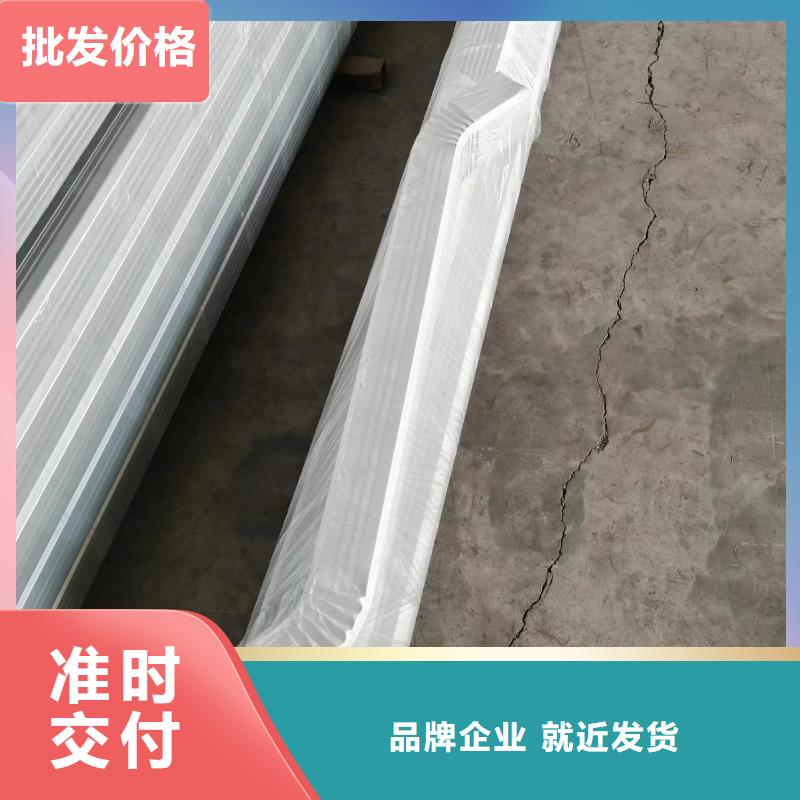 彩板方形彩钢落水管来厂考察