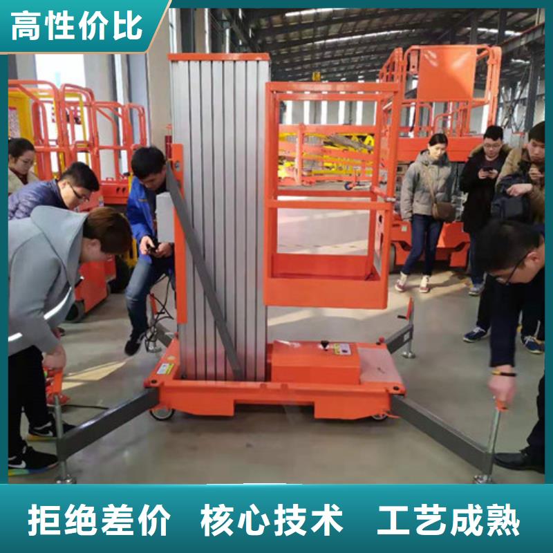 双柱铝合金升降机铝合金升降设备厂家公司双柱铝合金升降平台种类齐全