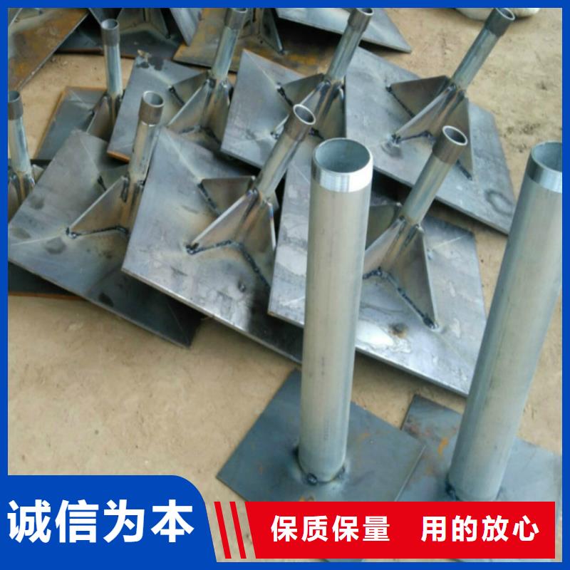 桩尖注浆管 防撞护栏生产安装