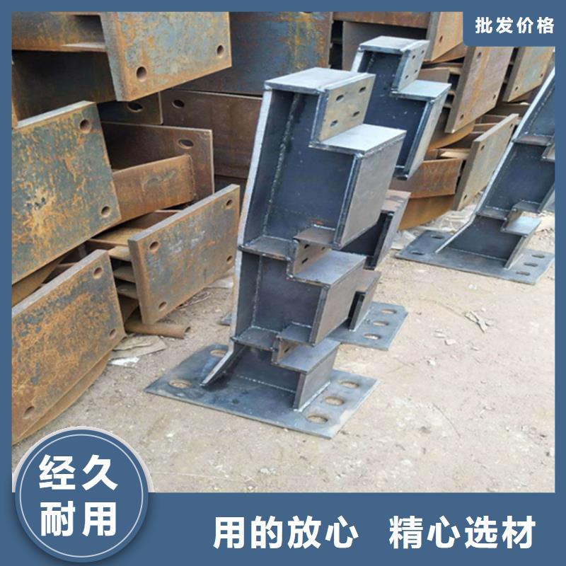 小区不锈钢复合管隔离栏河堤仿木栏杆