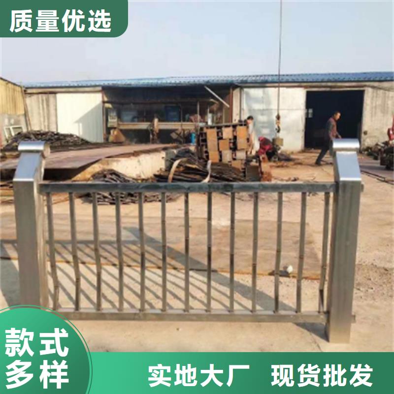 镀锌管护栏欢迎来厂实地考察河道铁艺护栏