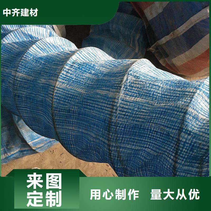 DN100软式透水管-钢丝渗排水管-公路中央分隔带排水