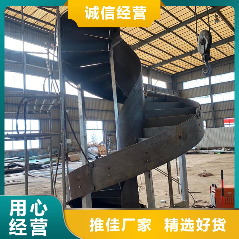 天津市大港三层两层复试旋转楼梯包安装