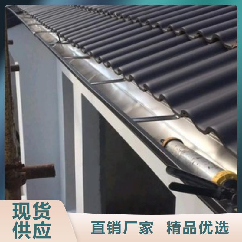 白灰色彩钢雨水管销售