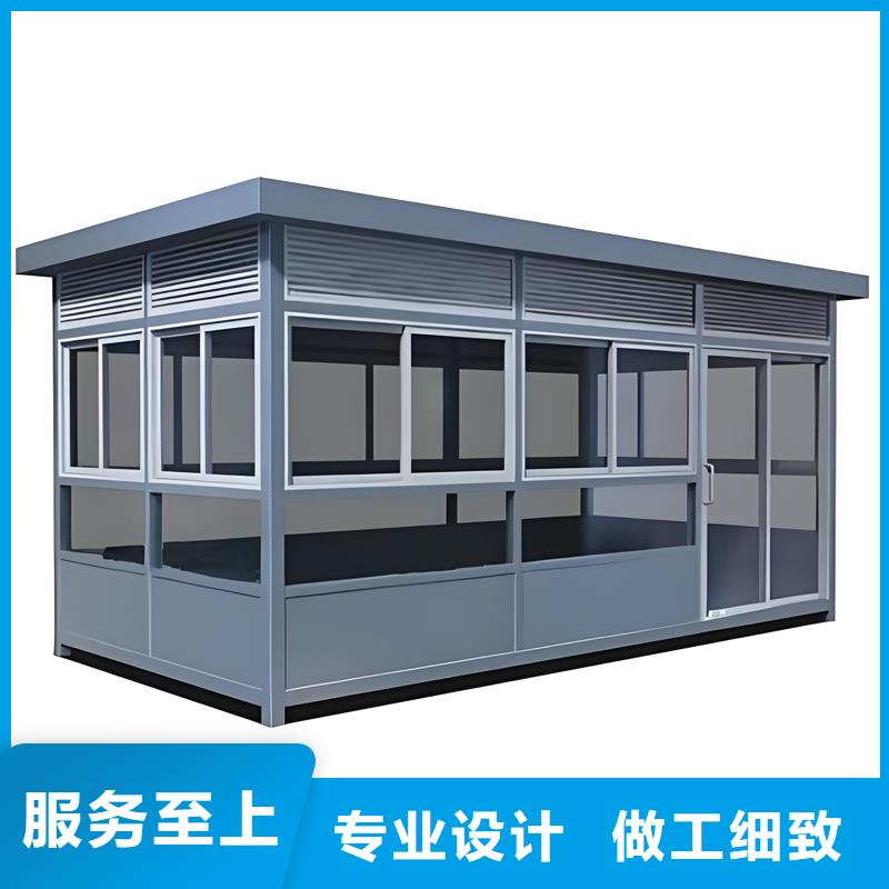 防腐木小木屋岗亭工厂直销选择固亭金属制品